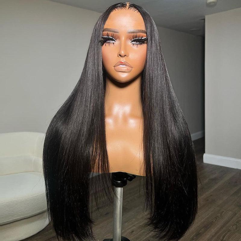 13x4 Satin Straight Wig (180%)