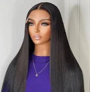 5x5 Satin Straight Wig (180%)