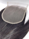 5x5 Satin Straight Closure