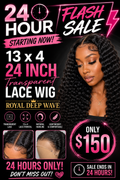 24-Hour FLASH SALE